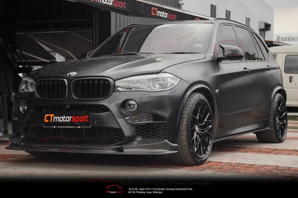 Bmw f15 X5 conversion X5M Bodykit