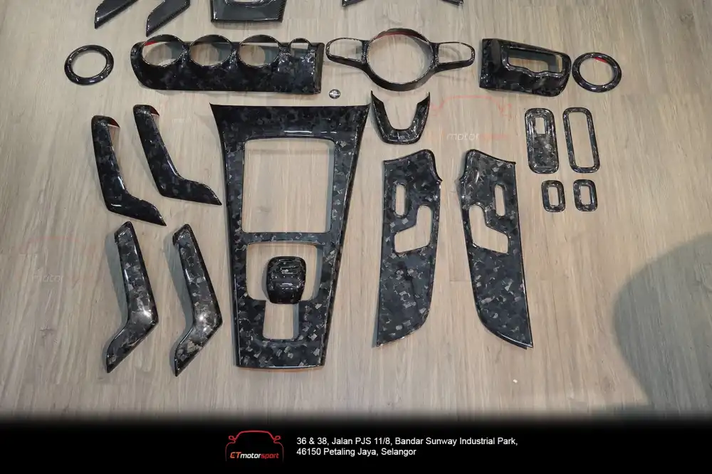 Mercedes A-CLASS W177 V177 CLA W118 Interior Trim Set Dry Forged