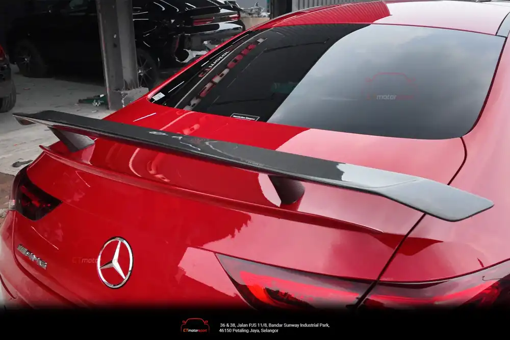 Mercedes CLA W118 Paktech Design Carbon Spoiler