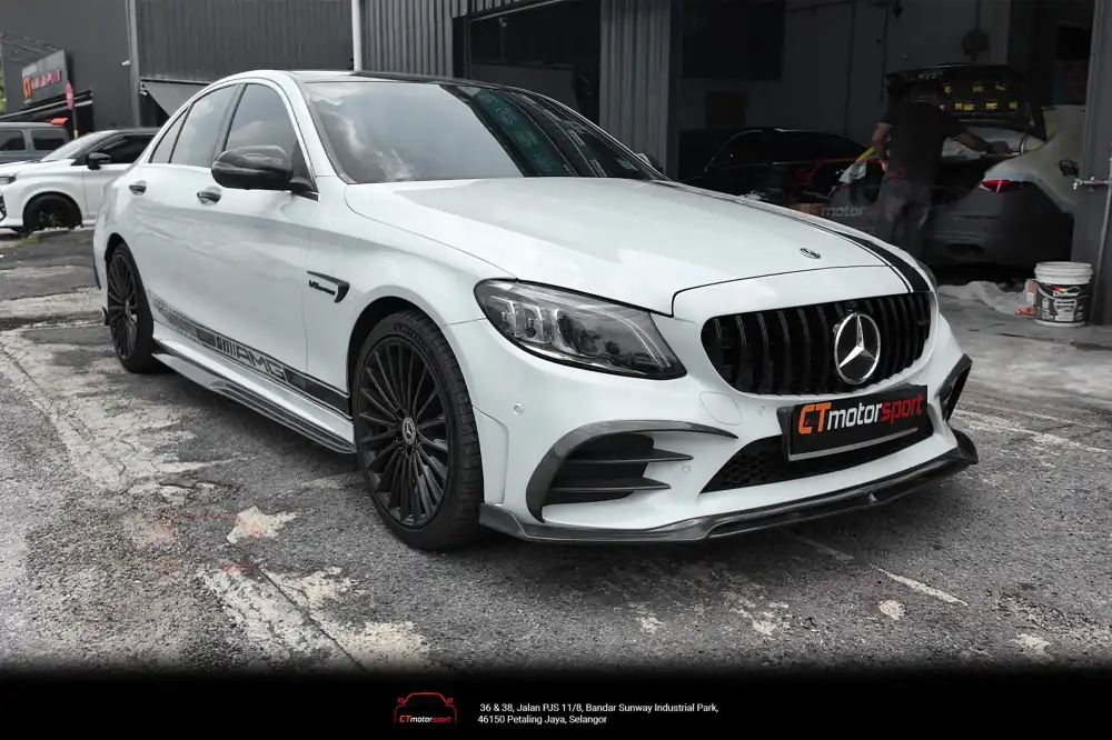 Mercedes w205 Facelift Upgrade Aerokit Set