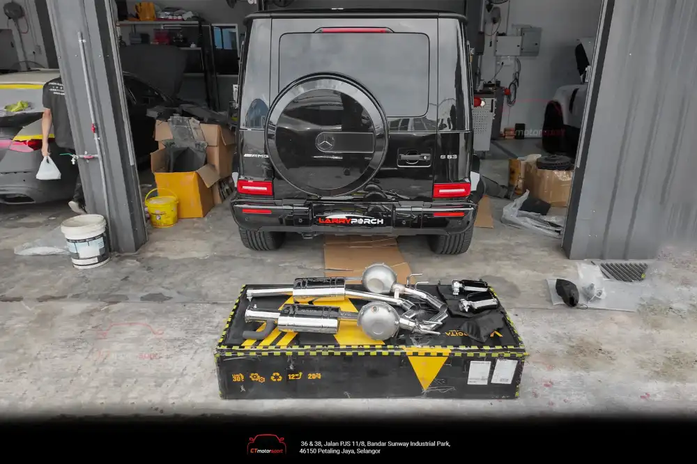 MERCEDES G-WAGON W464 G350D Velocita "Active Sound" Exhaust