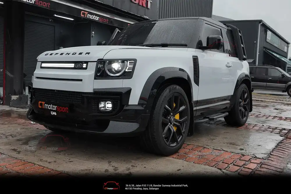 Land Rover Defender a90 Black Warrior Aerokit