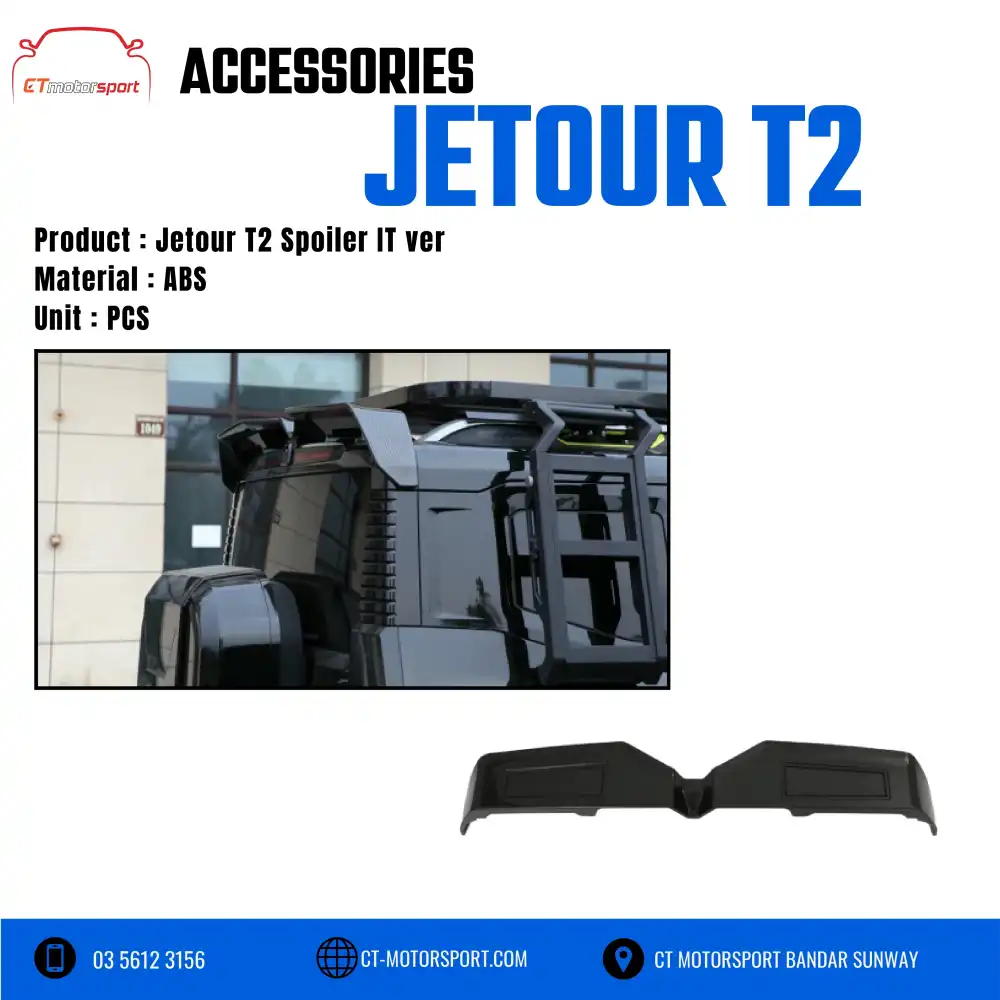 Jetour T2 Spoiler IT ver