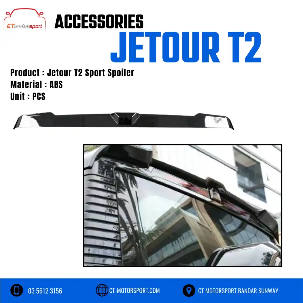 Jetour T2 Sport Spoiler