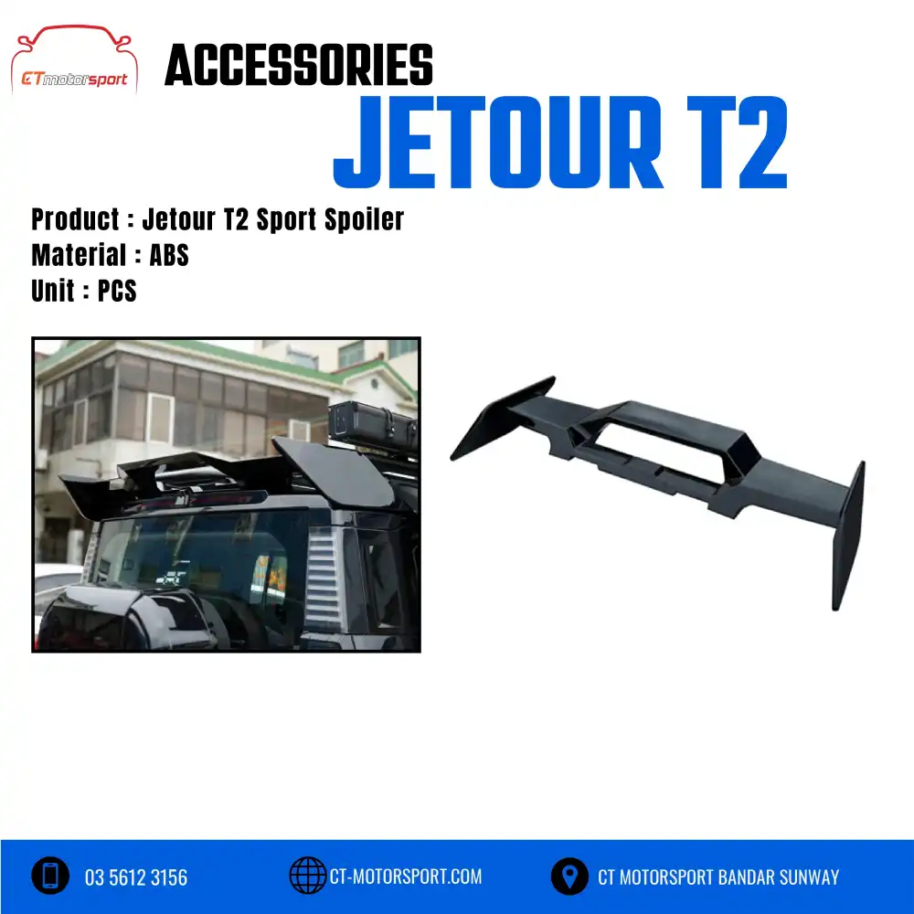 Jetour T2 Sport Spoiler v2