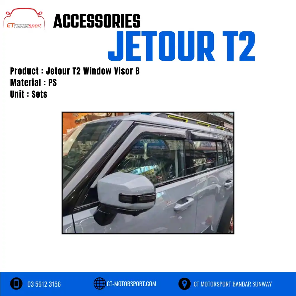 Jetour T2 Window Visor B