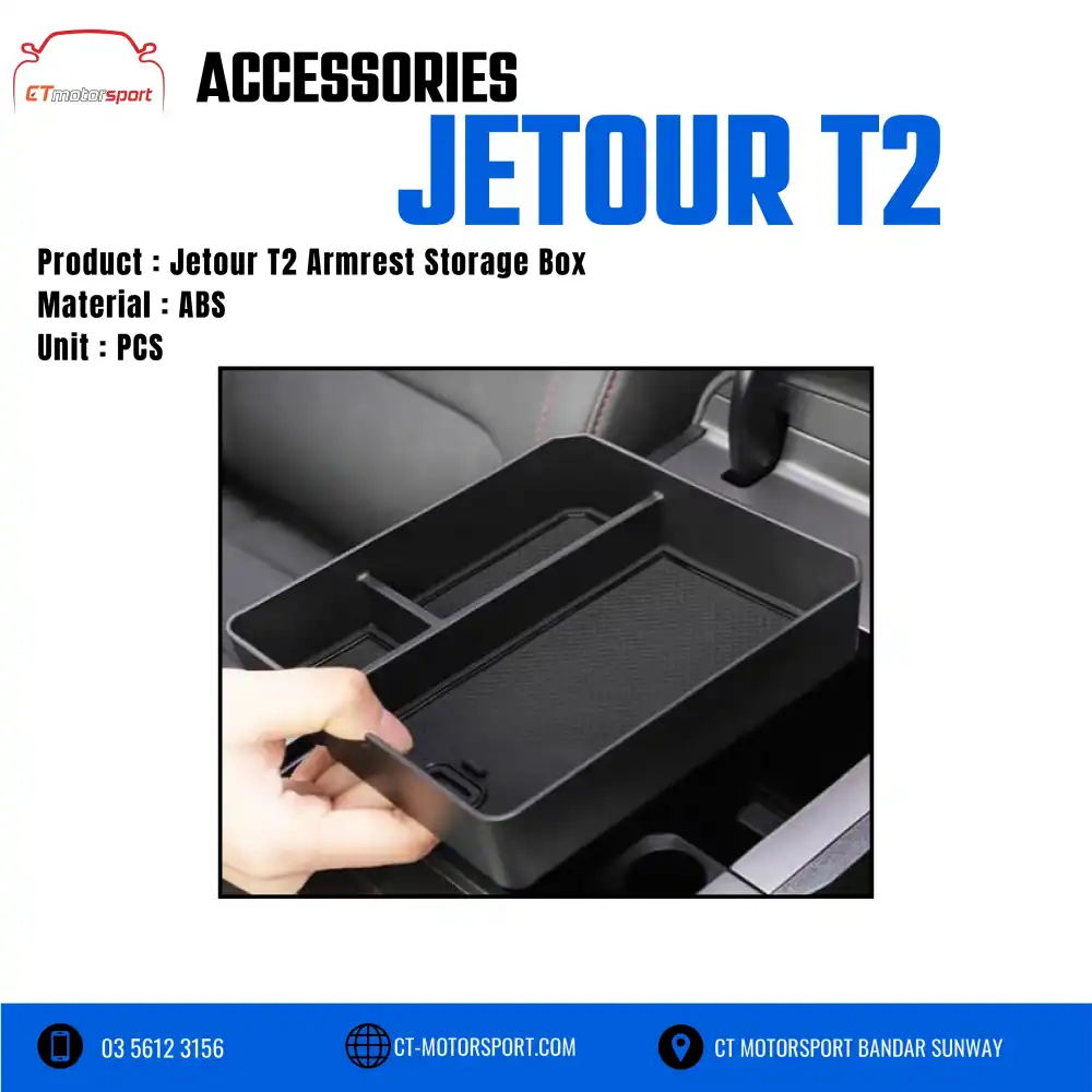 Jetour T2 Armrest Storage Box