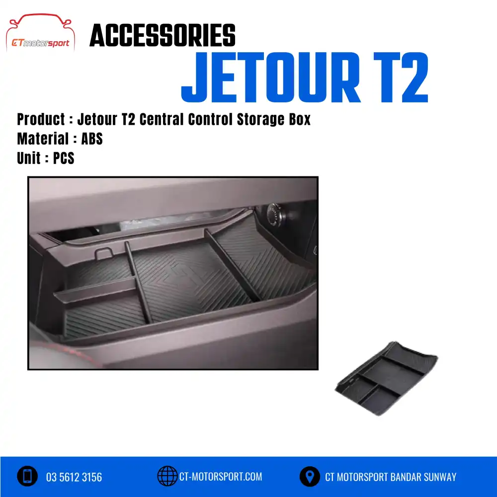 Jetour T2 Central Control Storage Box