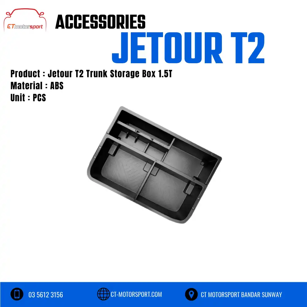 Jetour T2 Trunk Storage Box 1.5T