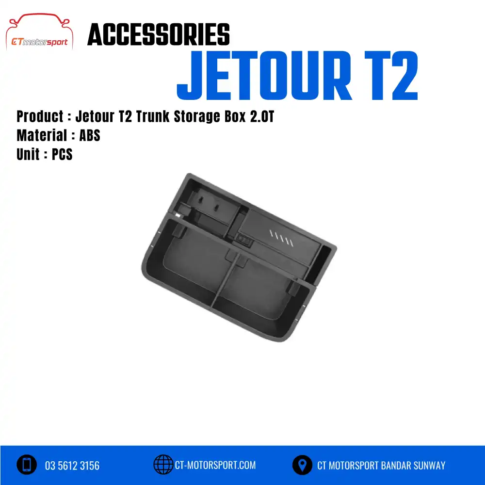 Jetour T2 Trunk Storage Box 2.0T