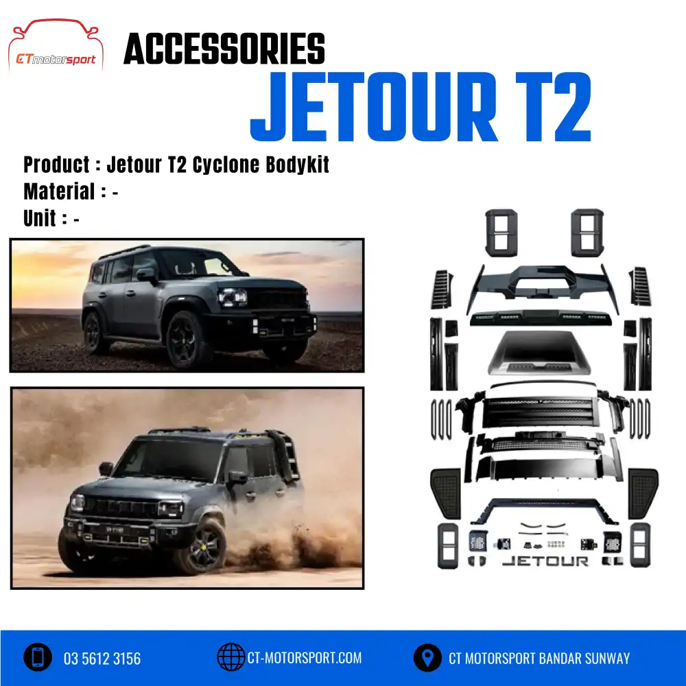 Jetour T2 Cyclone Bodykit