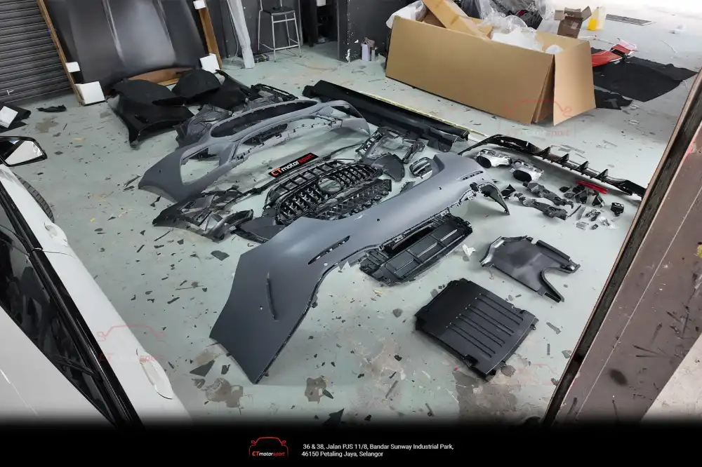 Mercedes W206 Convert C63 1:1 Bodykit