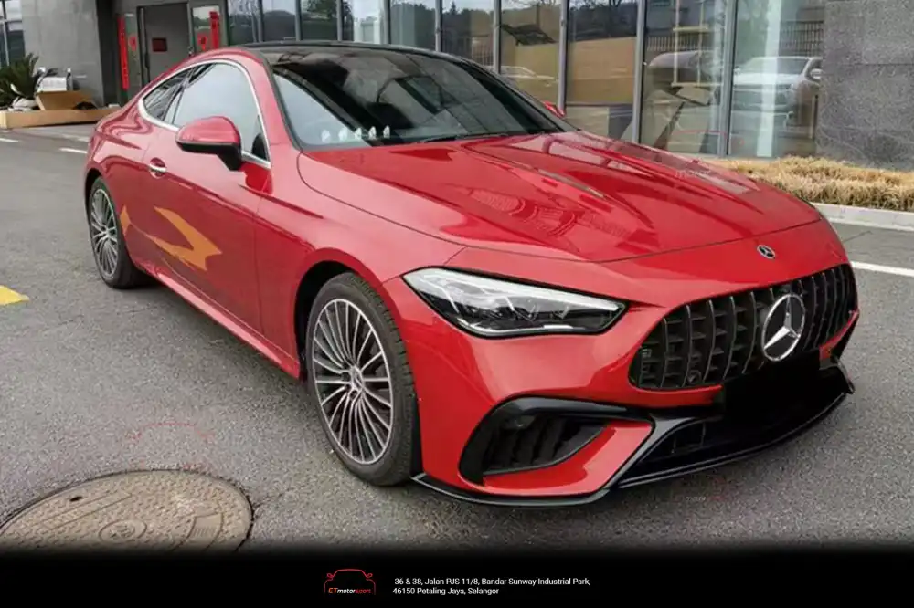 Mercedes CLE convert CLE53 bodykit