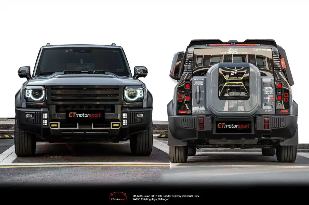 Jetour T2 Upgrade Black Warrior Bodykit