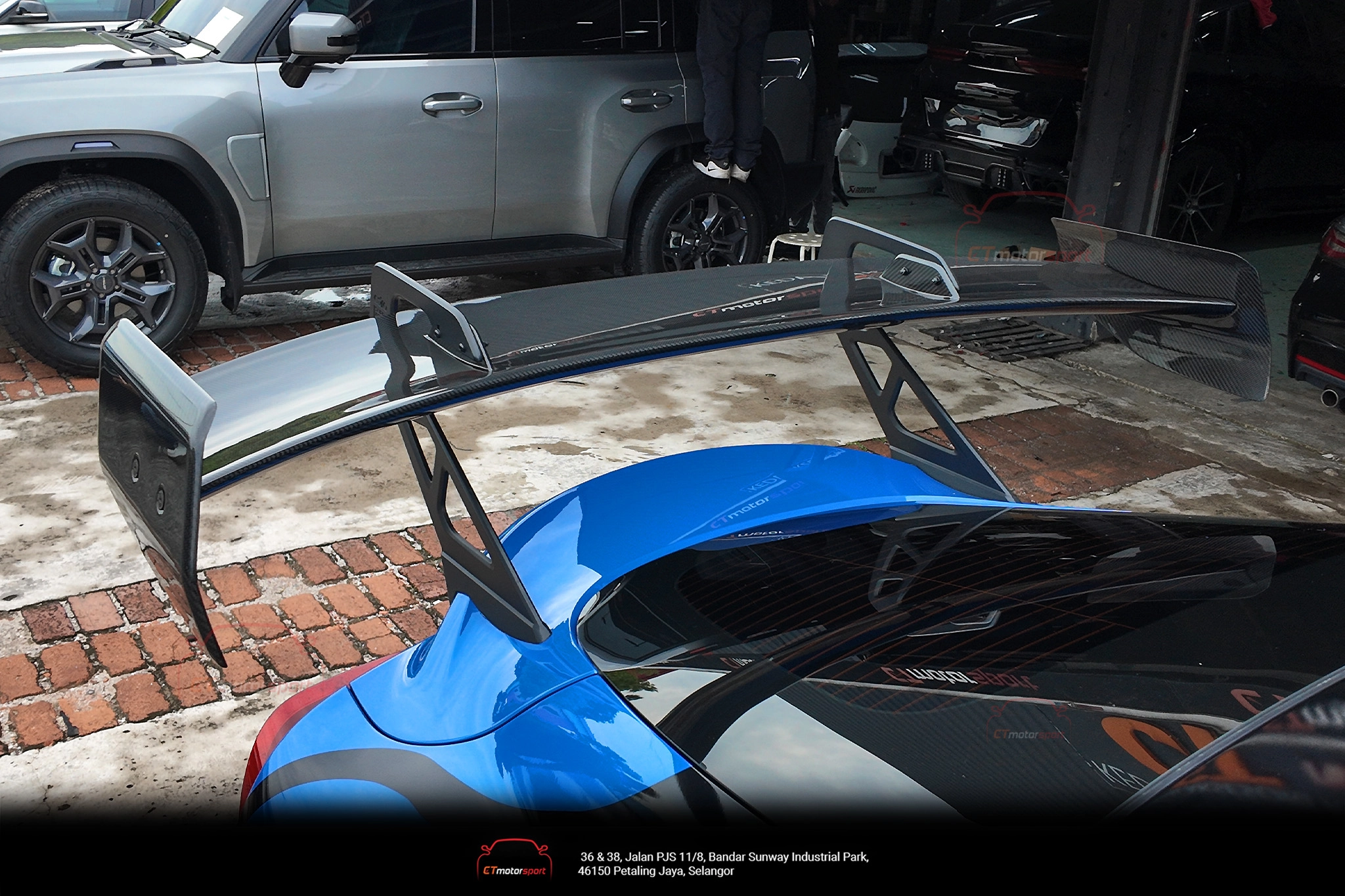 Toyota GR Supra Mk5 ADRO Swan neck Spoiler V2