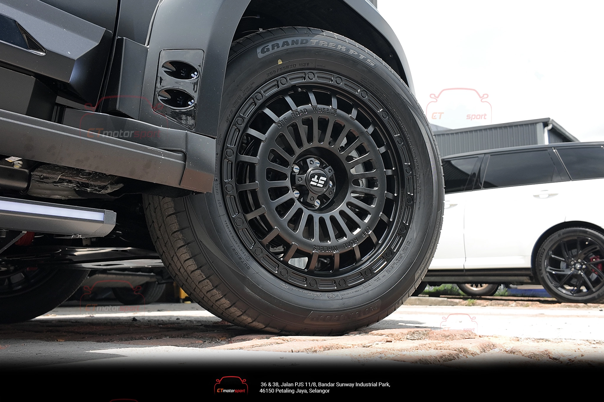 Jetour T2 Off Road Rim matte Black