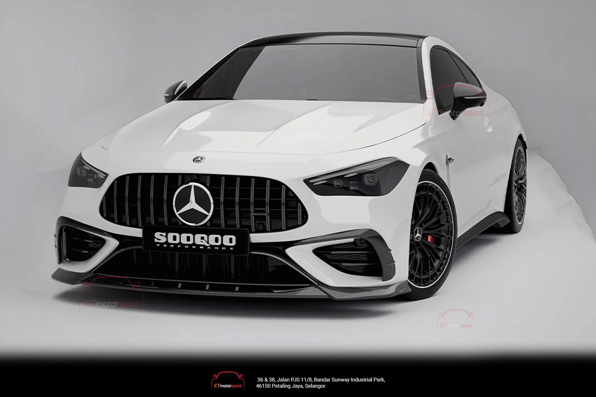 Mercedes CLE53 X236 Sooqoo Aerokit Dry Carbon