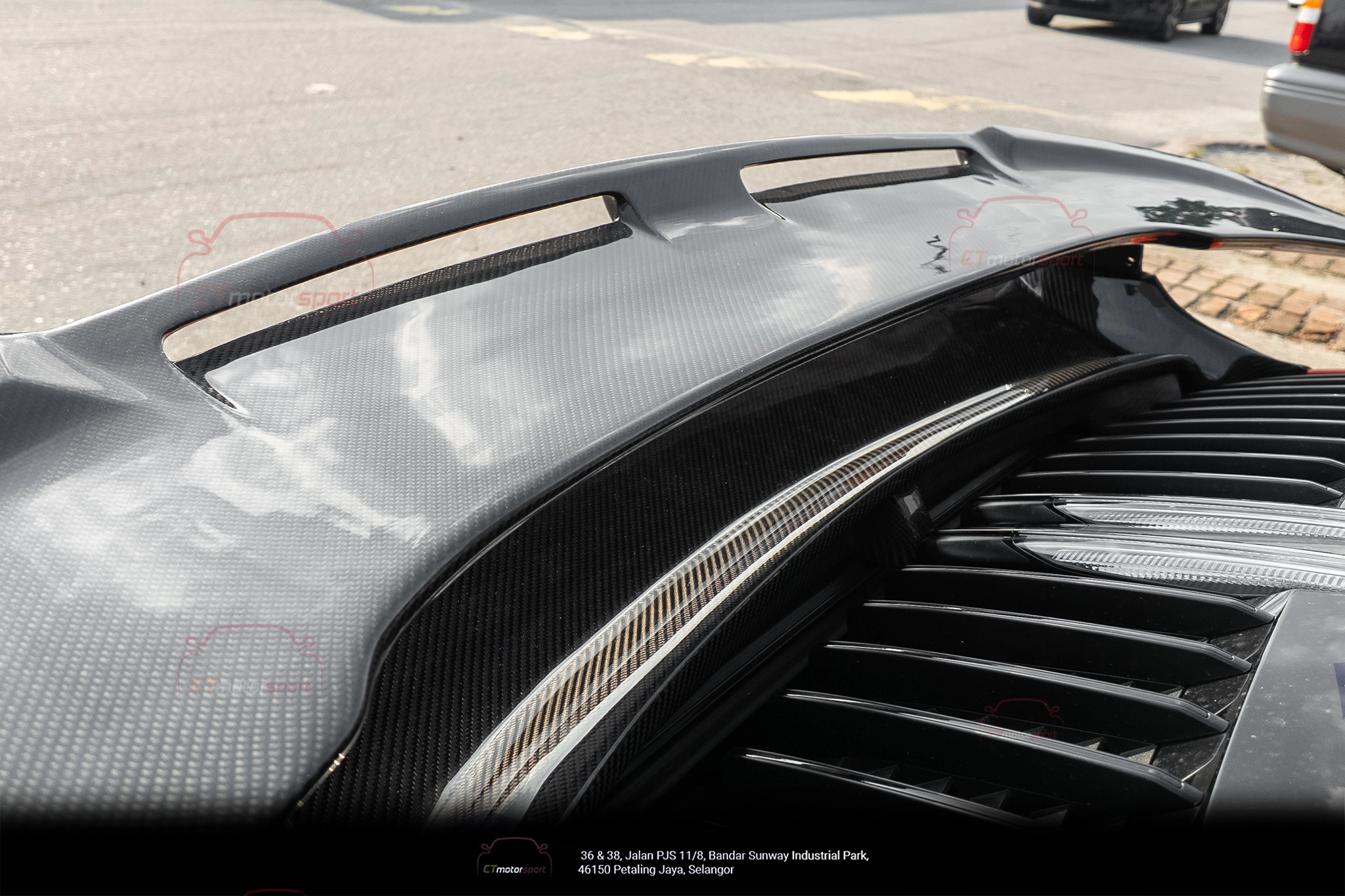 Porsche Carrera 911 992 Spoiler CMST Type B V2 Rear Wing