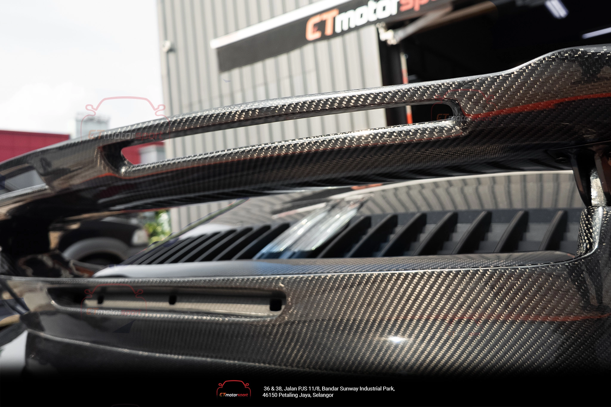 Porsche Carrera 911 992 Spoiler CMST Type B V2 Rear Wing