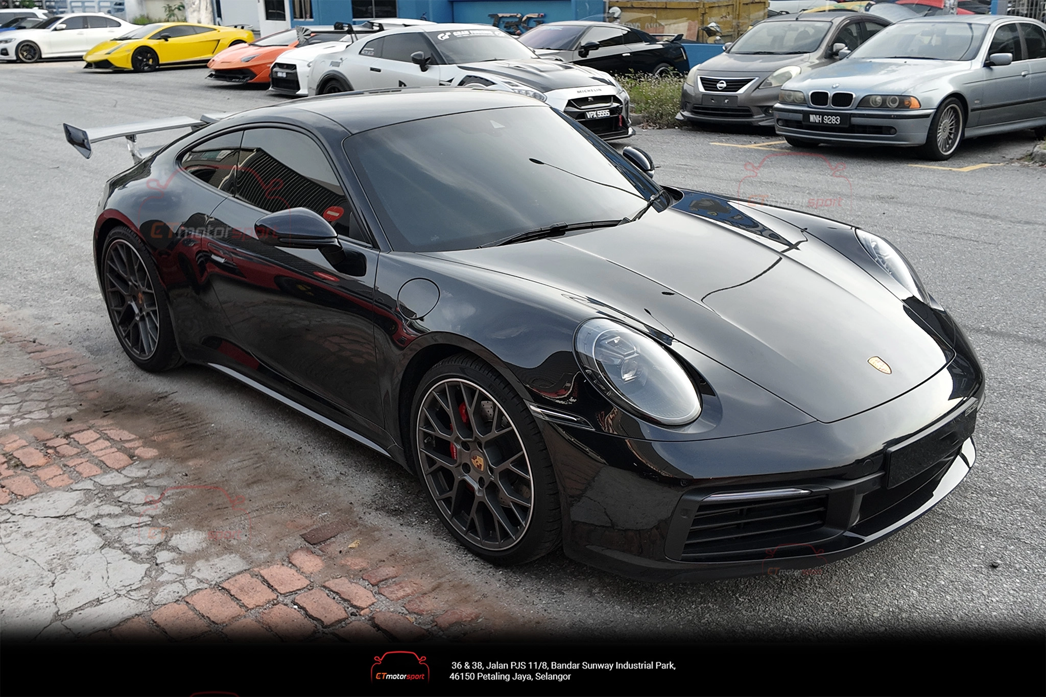 Porsche Carrera 911 992 CMST Spoiler Type B
