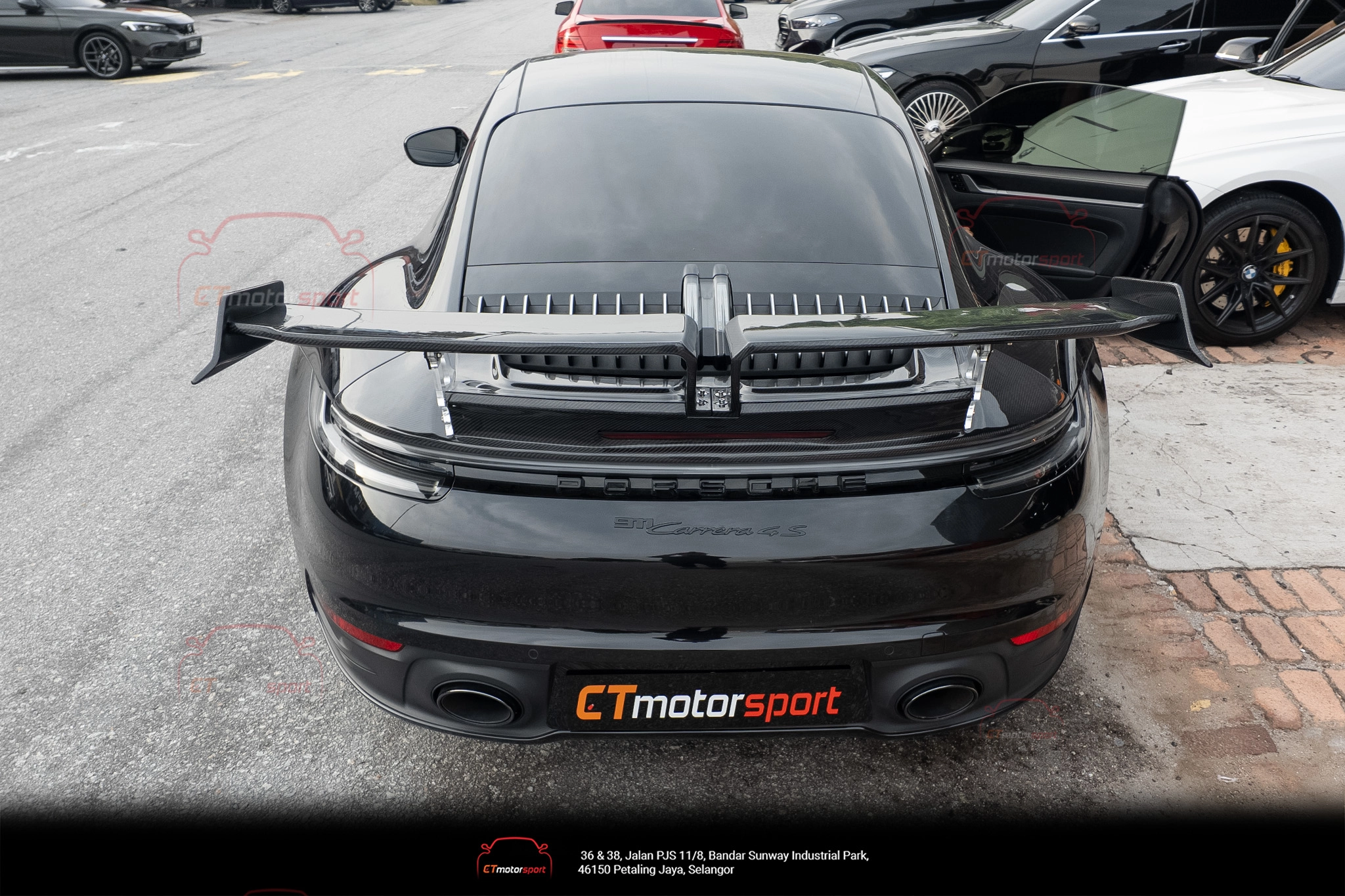 Porsche Carrera 911 992 CMST Spoiler Type B