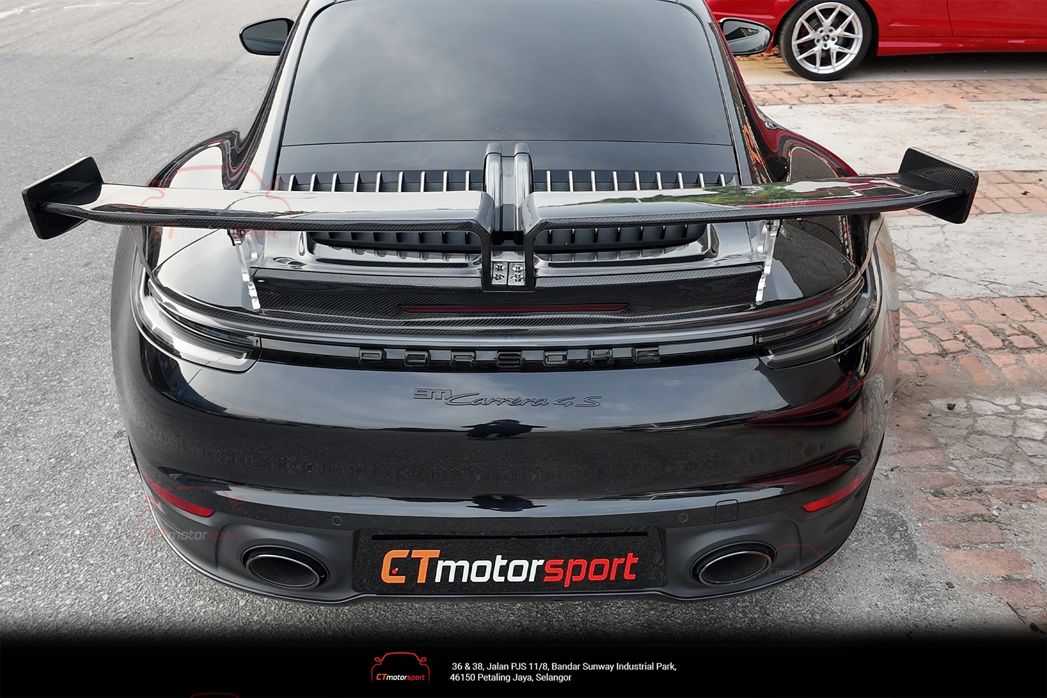 Porsche Carrera 911 992 CMST Spoiler Type B