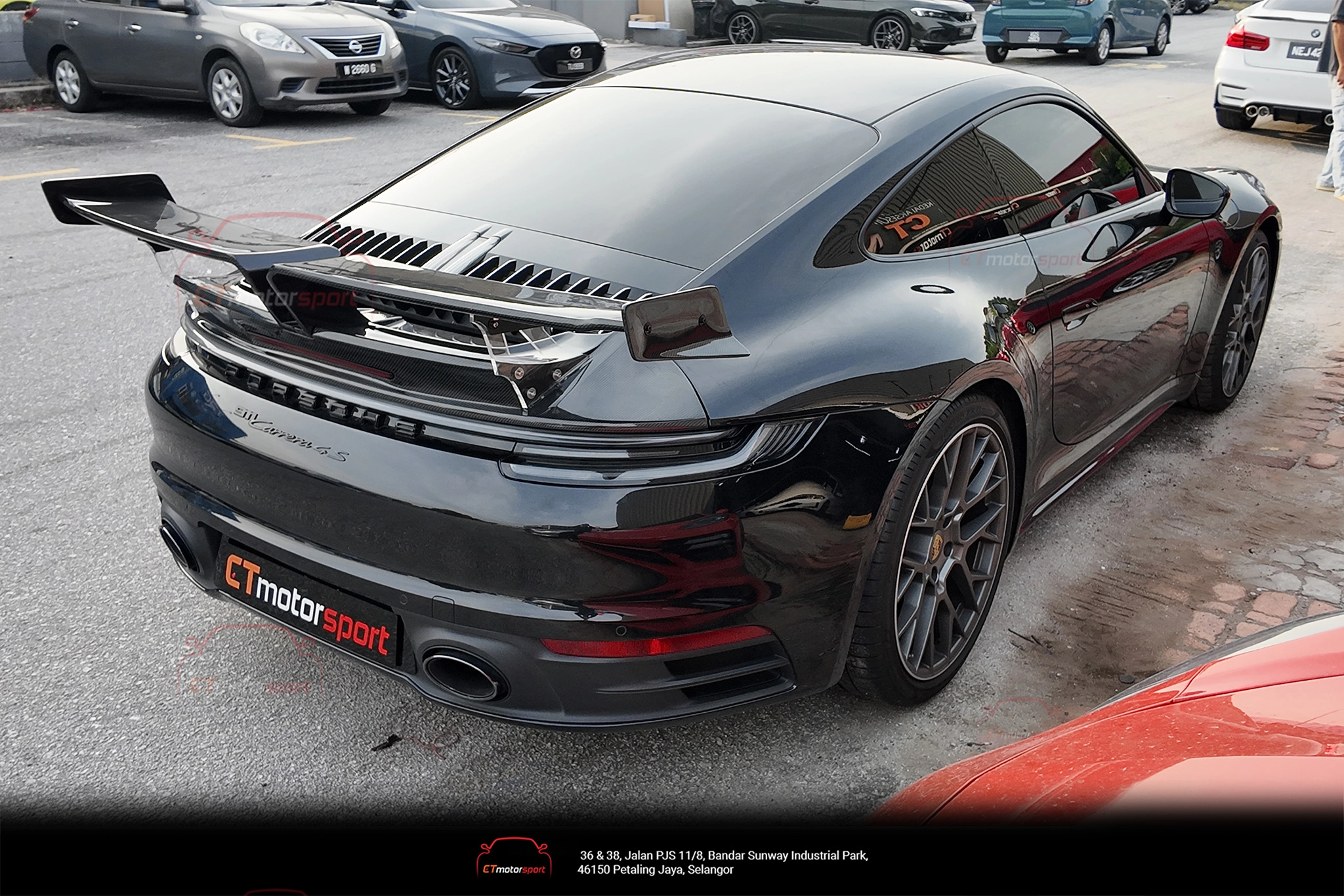 Porsche Carrera 911 992 CMST Spoiler Type B