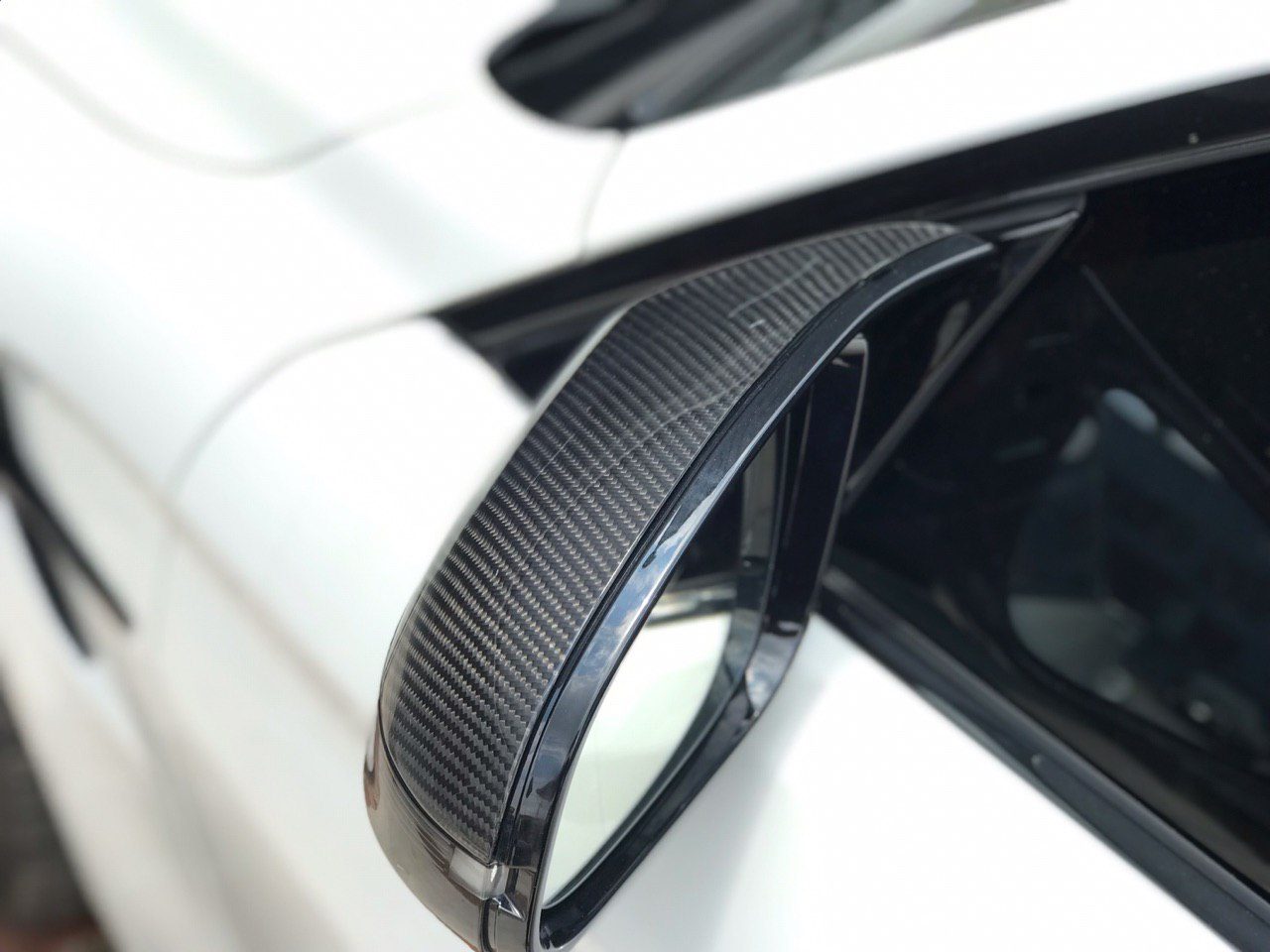 BMW F80 F82 M3 M4 Installed Original Style Dry Carbon Side Mirror  
