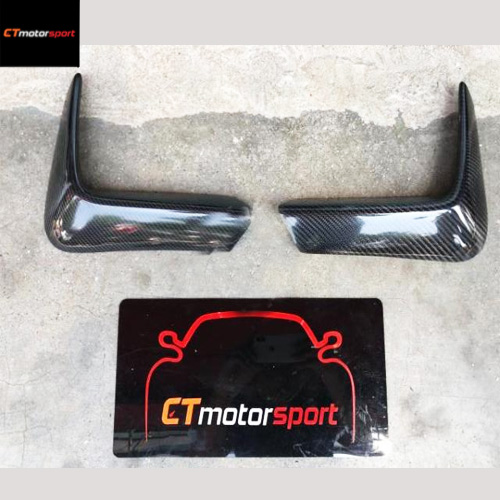 BMW F82 M3 M4 Installed Carbon Fibre Rear Bumper Splitter Trim 