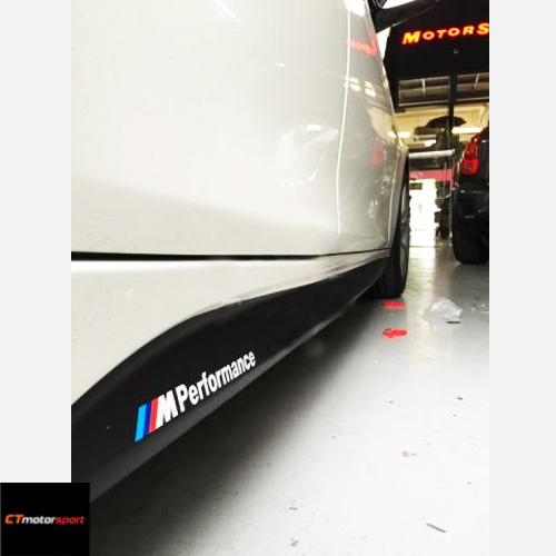 BMW E90 M Performance Sticker Side Skirt 