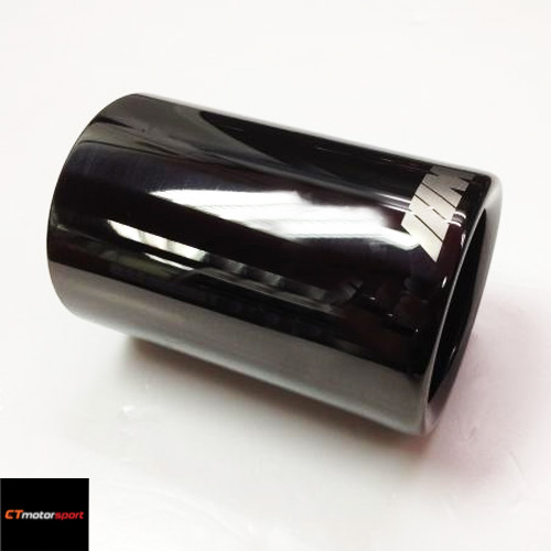 BMW E90 Msport Logo Titanium Exhaust Tip 