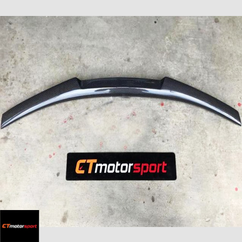 BMW E92 3 Series M4 Style Carbon Boot Spoiler