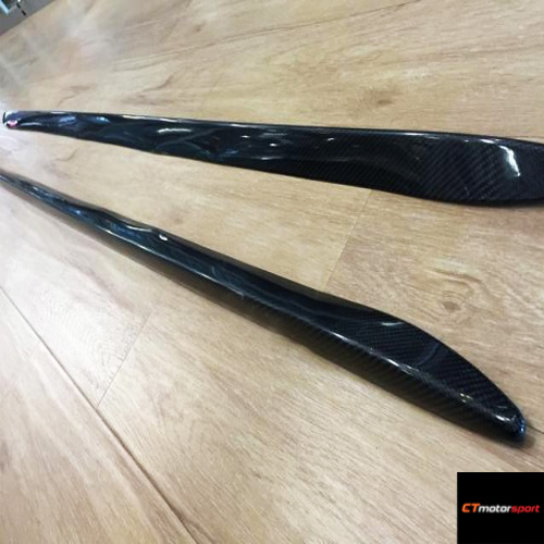 Audi A4 B8 B8.5 Carbon Fiber Side Skirt Trim