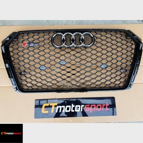 Audi A4 B9 Conversion RS4 Front Grille Honeycomb