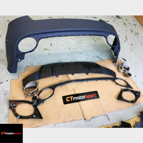 Audi A5 S5 2 Door RS5 Rear Bumper Diffuser Bodykit
