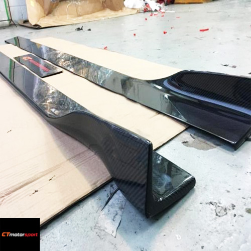 Audi Q5 Carbon Side Skirt Lip 