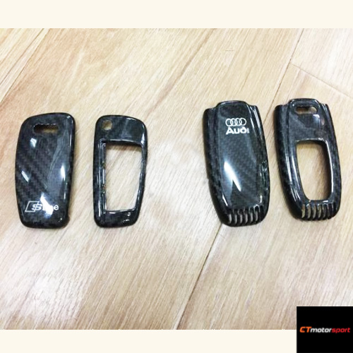 Audi Q7 Dry Carbon Key Cover Case 