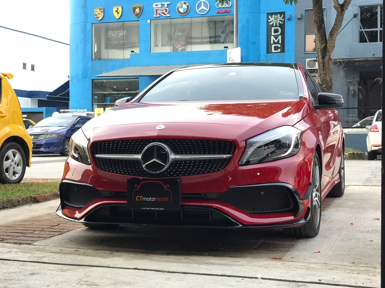 Mercedes Benz A180 A200 A250 A45 W176 Front Diamond Grill AMG