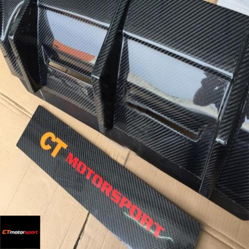 Mercedes W204 C63 AMG Carbon Diffuser FACELIFT 