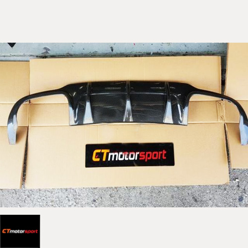 Mercedes W204 AMG Carbon Fiber Rear Diffuser 