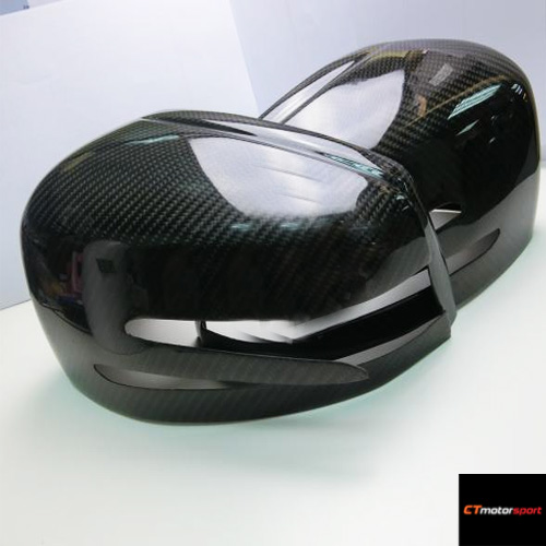 Mercedes Benz W204 Carbon Fiber Side Mirror FULLY COVER 