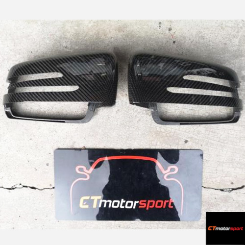 Mercedes Benz W204 Dry Carbon Side Mirror Replacement 