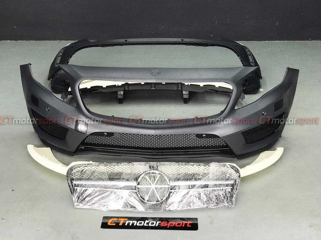 Mercedes Benz GLA Pre-facelift [ X156] Installed Full Conversion GLA45 Bodykit