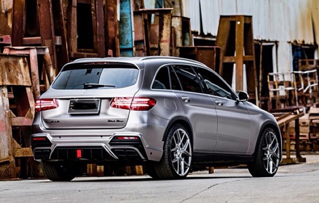 Mercedes X253 GLC SUV GLC63 Installed Full Conversion WALD Black Series Bodykit