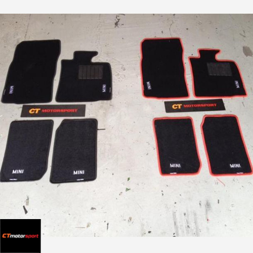 MINI Cooper / Cooper S F56 Installed Floor Mat Carpet Custom Fit Made Anti Slip
