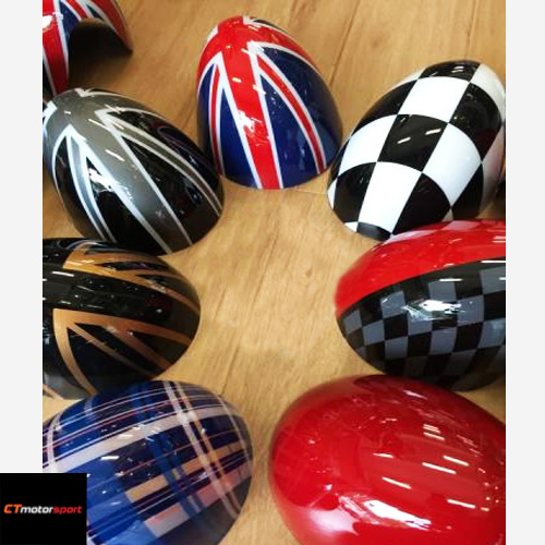 MINI Cooper / Cooper S F56 Installed JCW Union Jack Side Mirror Cover 