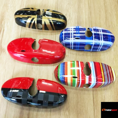 MINI R57 Mirror Cover JCW Gold Jack 