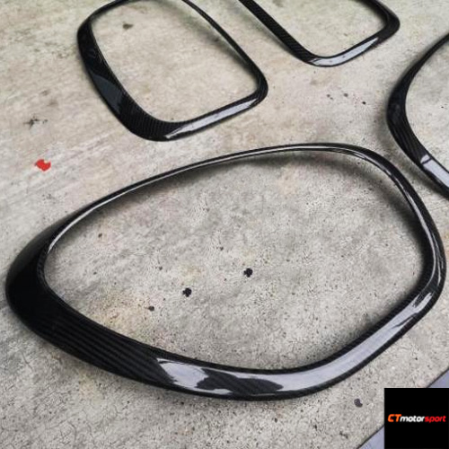 MINI Countryman R60 Installed Carbon Front Rear Lamp Cover 