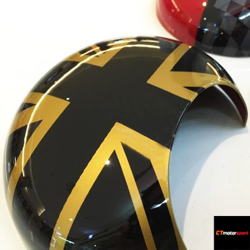 MINI Cooper R58 Meter Cover JCW Gold Jack England Blue