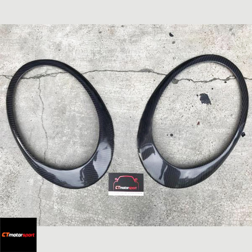 Porsche Carrera 911 Dry Carbon Fiber Eyelid Cover 